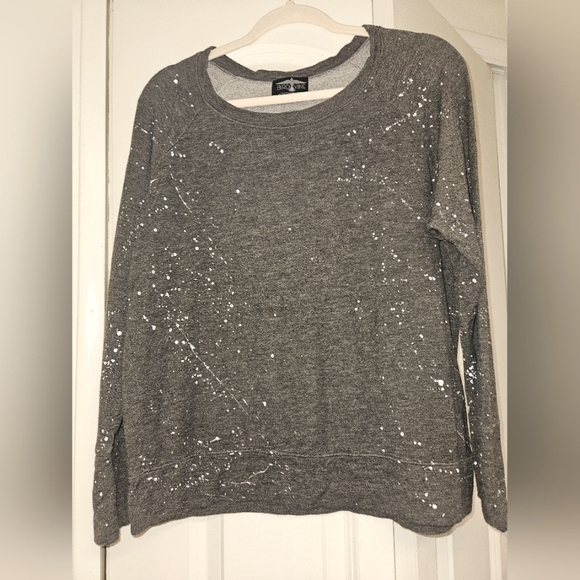 BIRD & VINE S WOMENS BLACK LONG SLEEVE SWEATSHIRT. EUC. PICS 📸 - Picture 2 of 13